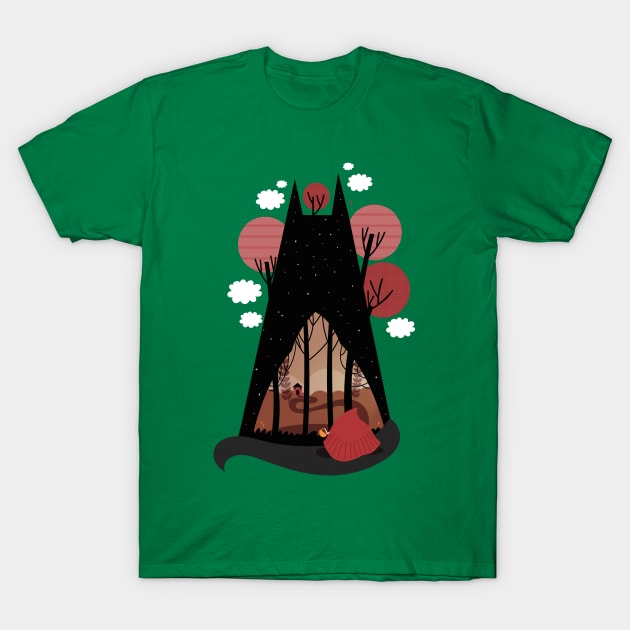 Into the woods T-Shirt by Mjdaluz